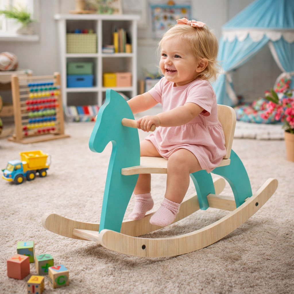 Traditional Rocking Horse 012
